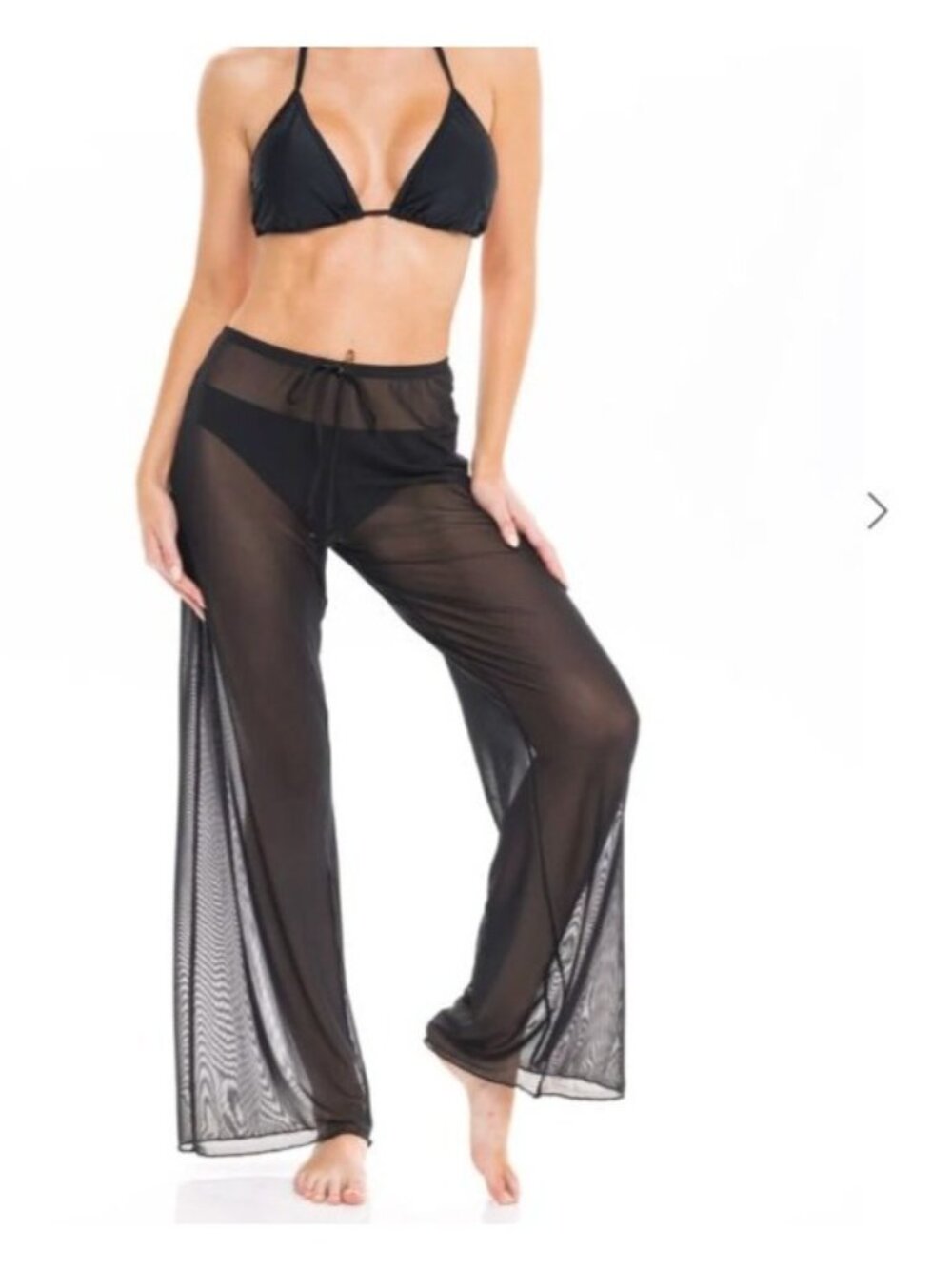 Jordan Taylor Pull On Cover Up Pant w/ Mock Drawstring size large